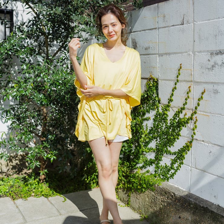 レディース ラフラッシュガードチュニックワンピ UVカット | FashionBerry | 詳細画像14 