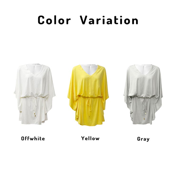 レディース ラフラッシュガードチュニックワンピ UVカット | FashionBerry | 詳細画像2 