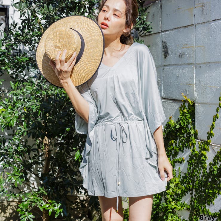 レディース ラフラッシュガードチュニックワンピ UVカット | FashionBerry | 詳細画像26 