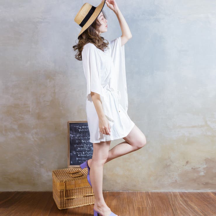 レディース ラフラッシュガードチュニックワンピ UVカット | FashionBerry | 詳細画像28 