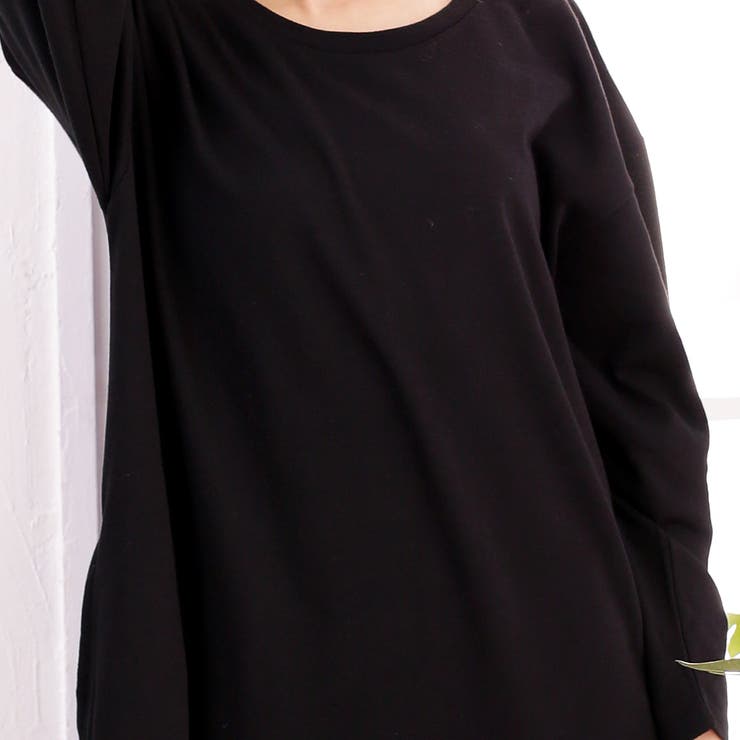 裏毛ラウンドネックワンピース ルームウェア レディース ワンマイルウェア | FashionBerry | 詳細画像11 