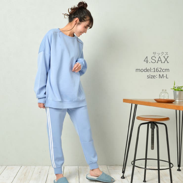 ルームウェア ダンボールニット ラインパンツ | FashionBerry | 詳細画像18 