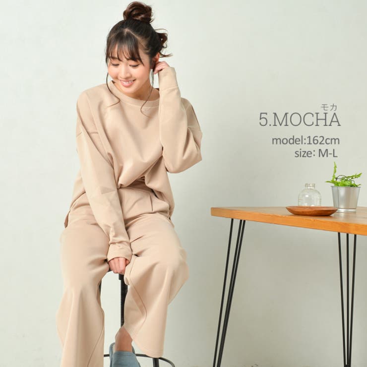 ルームウェア ダンボールニット ワイドパンツ | FashionBerry | 詳細画像19 