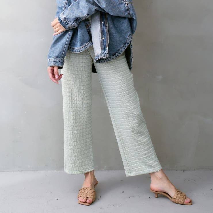 カットジャガードパンツ | FashionBerry | 詳細画像21 