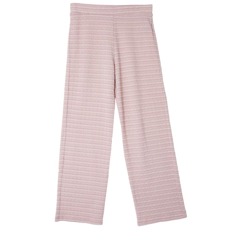 ベージュ | カットジャガードパンツ | FashionBerry