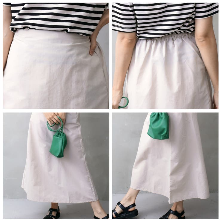 後ギャザーロングスカート | FashionBerry | 詳細画像15 