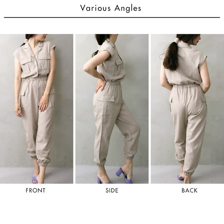 カーゴポケットジャンプスーツ | FashionBerry | 詳細画像11 