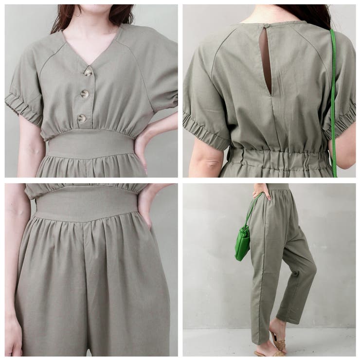 フロントボタンジャンプスーツ | FashionBerry | 詳細画像16 