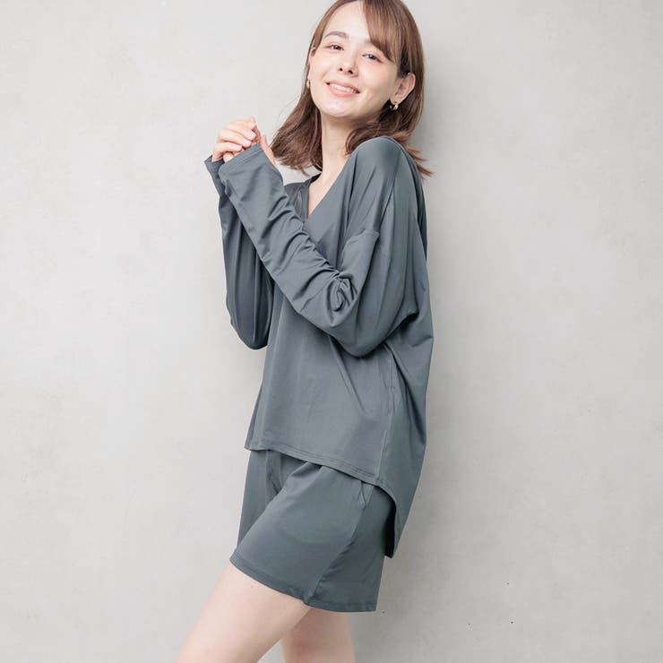UPF50+ ラッシュガードセットアップ レディース | FashionBerry | 詳細画像11 