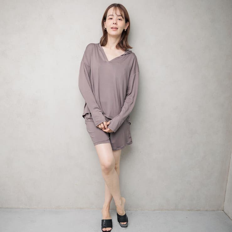 UPF50+ ラッシュガードセットアップ レディース | FashionBerry | 詳細画像13 