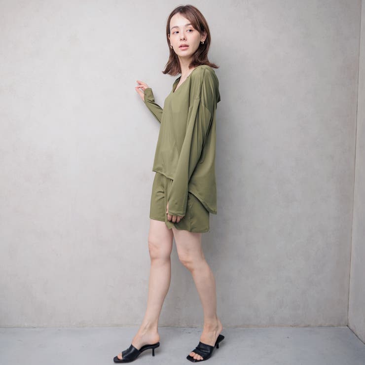 UPF50+ ラッシュガードセットアップ レディース | FashionBerry | 詳細画像17 