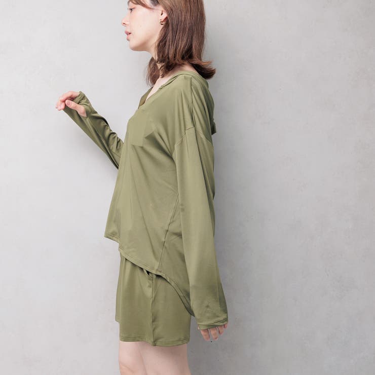 UPF50+ ラッシュガードセットアップ レディース | FashionBerry | 詳細画像18 
