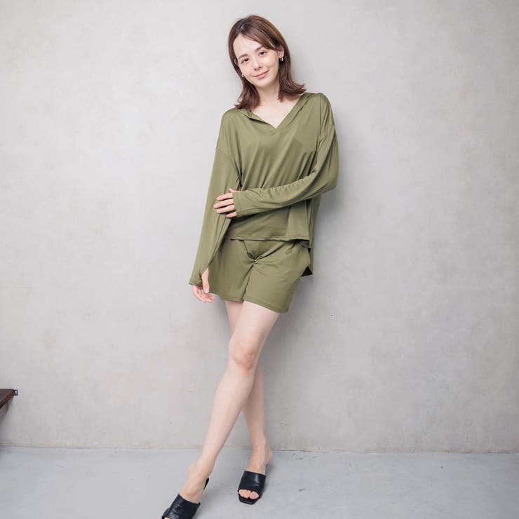 UPF50+ ラッシュガードセットアップ レディース | FashionBerry | 詳細画像21 