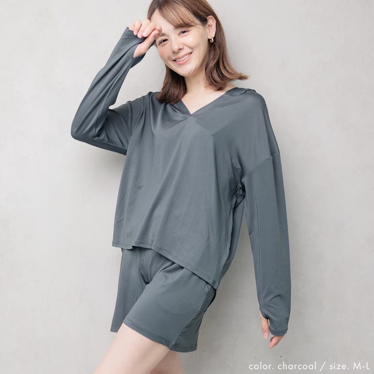 UPF50+ ラッシュガードセットアップ レディース | FashionBerry | 詳細画像8 