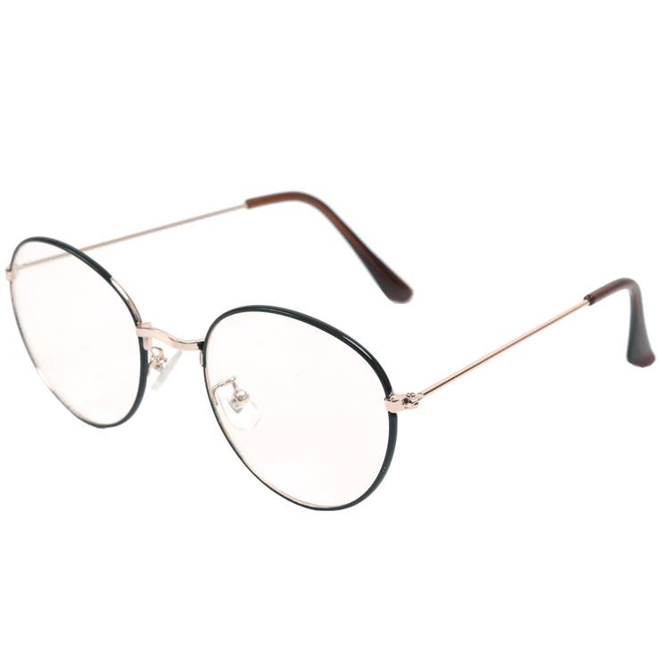 ボストンメタルメガネ メタルフレーム 伊達メガネ WEB限定アイテム | FashionBerry | 詳細画像42 