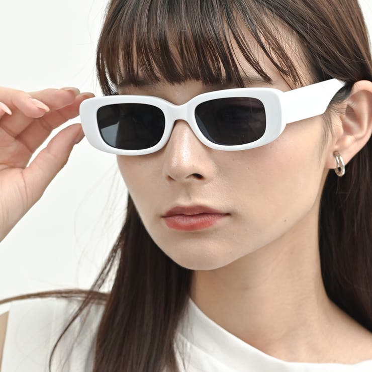 レトロフレームサングラス レディース 丸型[品番：FNBW0001020