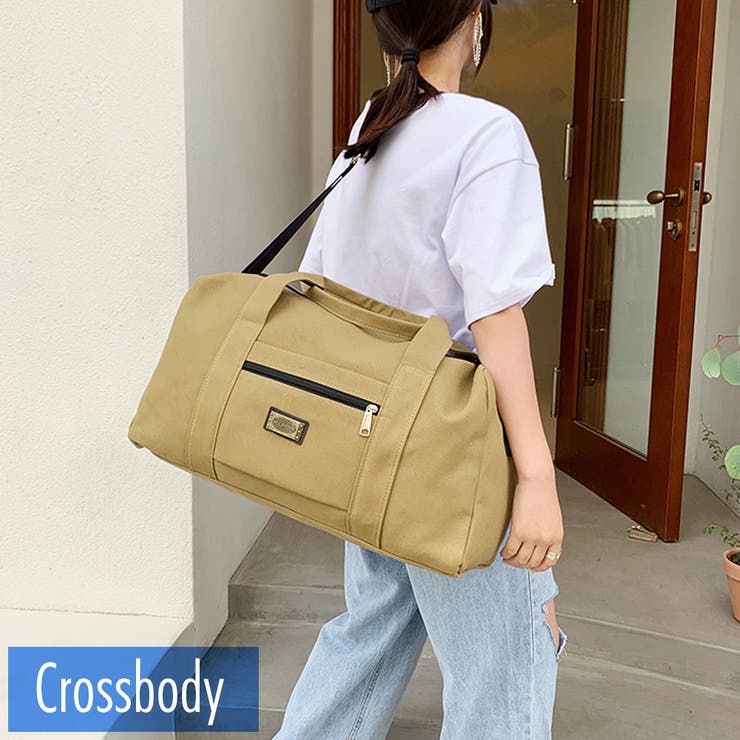 キャンバス ボストンバッグ 帆布 旅行バッグ トラベルボストンバッグ