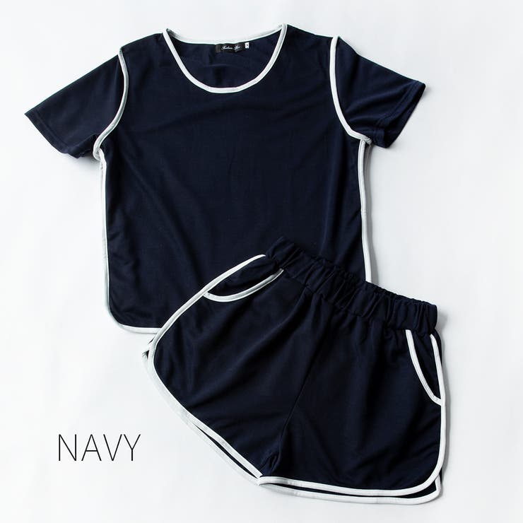 ダークネイビー | ルームウェア セットアップ レディース | fashion box 