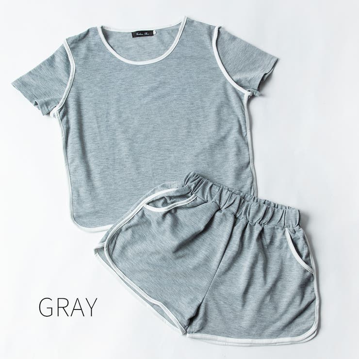 グレー | ルームウェア セットアップ レディース | fashion box 