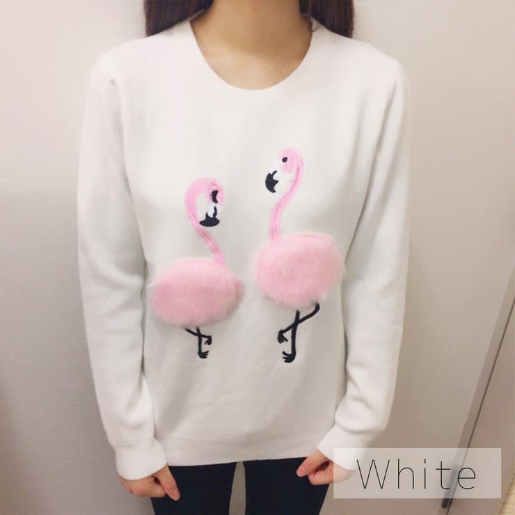 ふわふわフラミンゴニット ａｗ 品番 Fsbw Fashion Box ファッションボックス のレディースファッション 通販 Shoplist ショップリスト