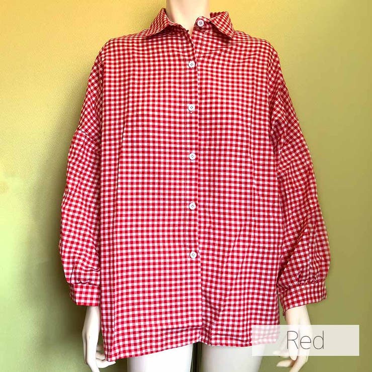 ボリューム袖ギンガムチェックシャツ 22 Ss 品番 Fsbw Fashion Box ファッションボックス のレディースファッション通販 Shoplist ショップリスト