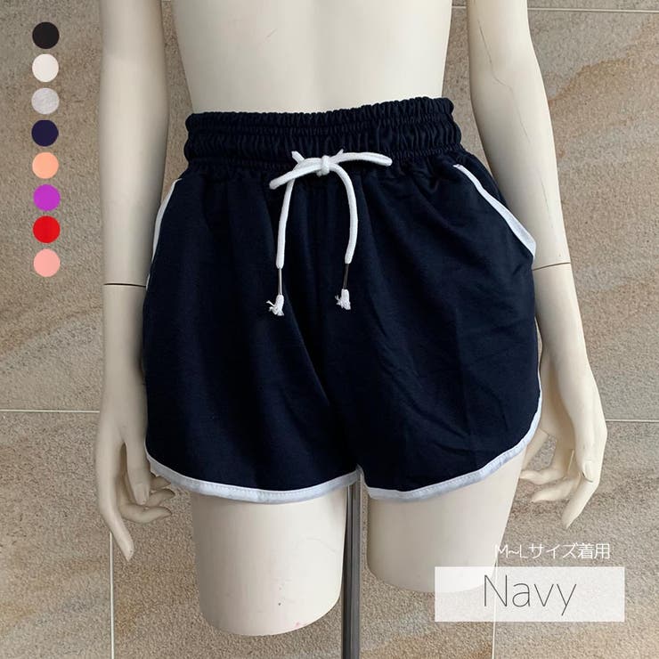 かわいい！ ウエストゴムショートパンツ 2023 SS[品番：FSBW0000492 パンツ