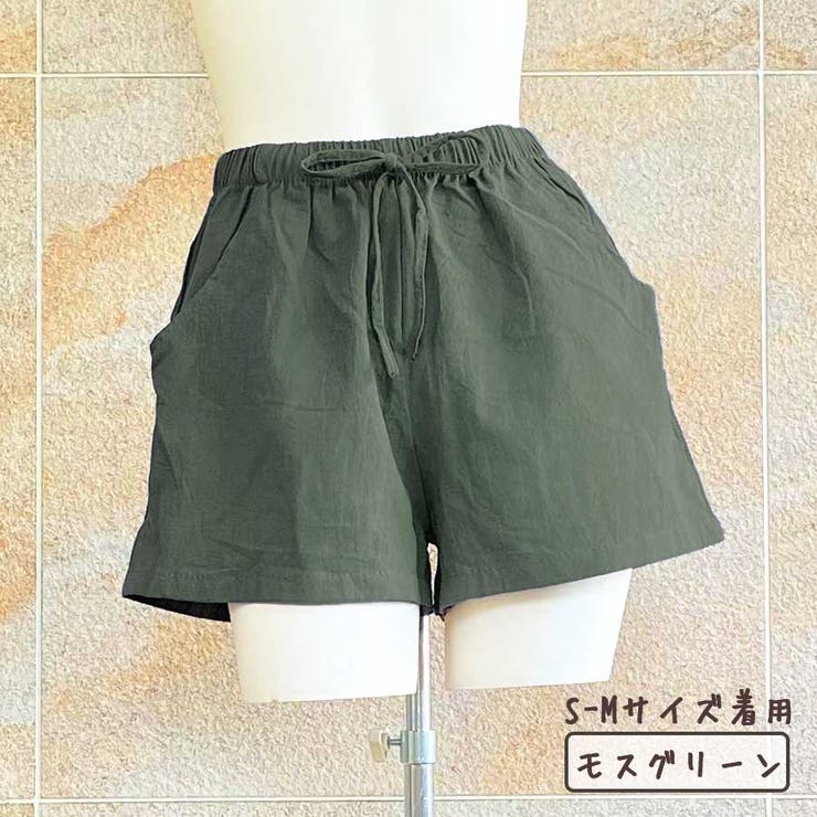 さらっと綿生地Relaxショートパンツ 2023 SS[品番：FSBW0000533