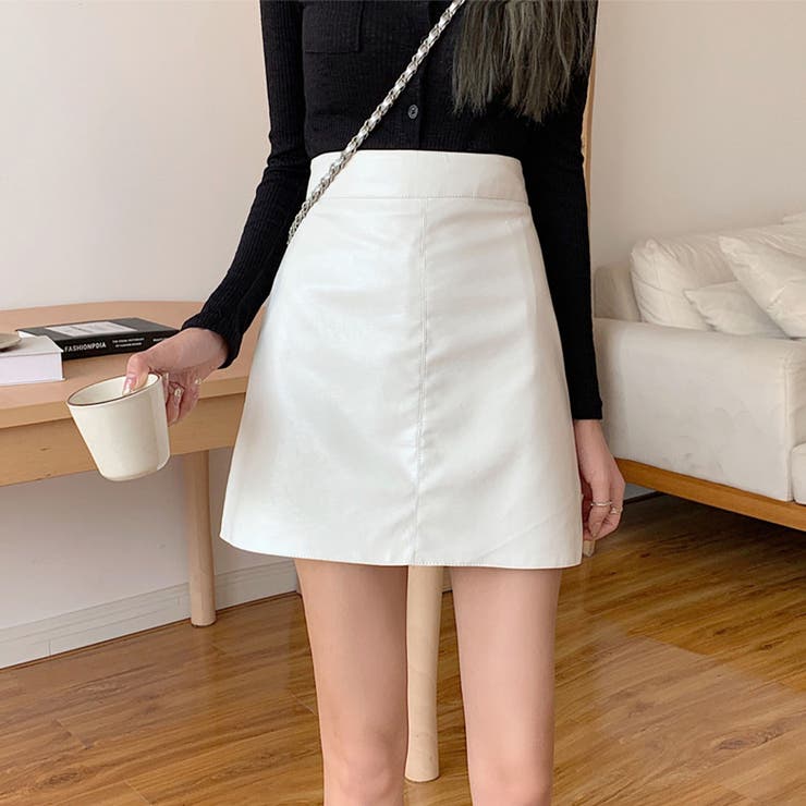 レザー調 ミニスカート 2023 | fashion box  | 詳細画像10 