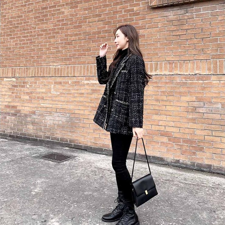 ツイードテーラードジャケット 22 Ss 品番 Fsbw Fashion Box ファッションボックス のレディース ファッション通販 Shoplist ショップリスト