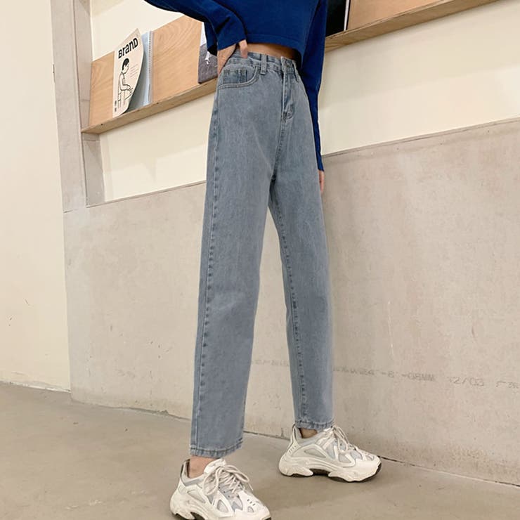 sail】テーパードデニムパンツ 小さいサイズ 通販【ニッセン】
