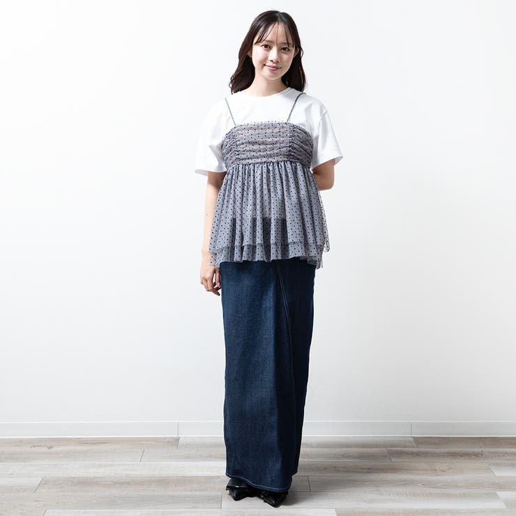 ビスチェ チュール トップス[品番：FSBW0000711]｜fashion box