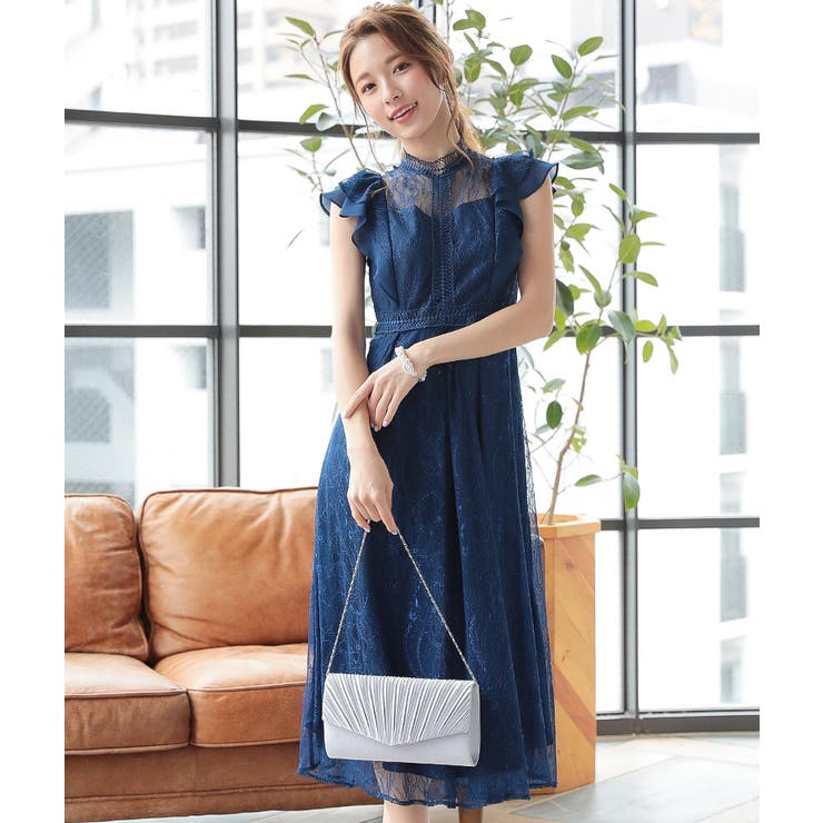 ネイビー | niana ニアナ ドレス | Fashion Letter