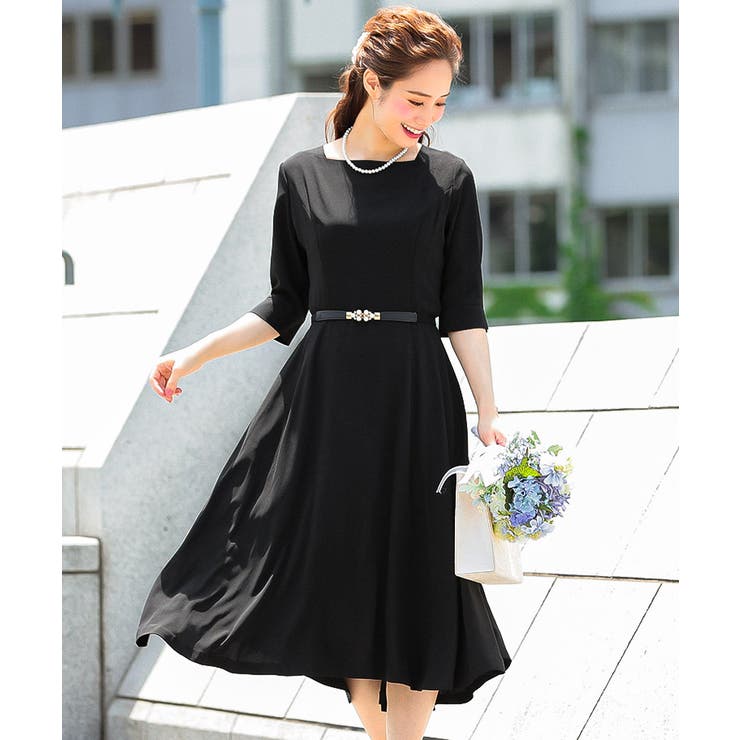 【新品】オケージョンドレス　niana パーティー　結婚式参列 niana ニアナ 結婚式[品番：FT000005859]｜Fashion Letter