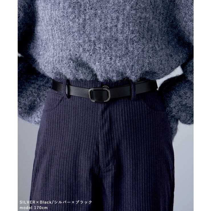 etoll エトル スクエアレザーベルト | Fashion Letter | 詳細画像12 