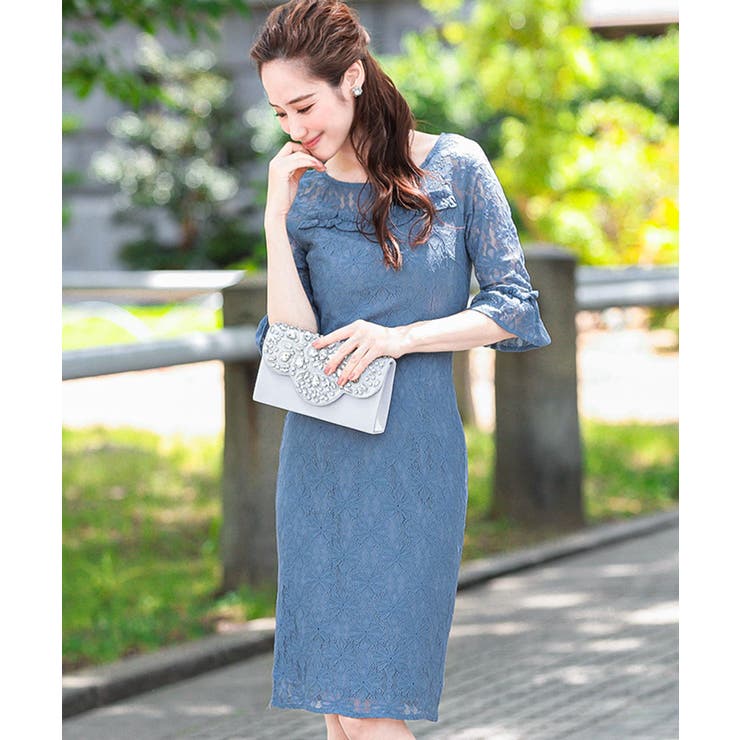 総レースワンピース 結婚式 パーティードレス 品番 Ft Fashion Letter ファッションレター のレディースファッション通販 Shoplist ショップリスト