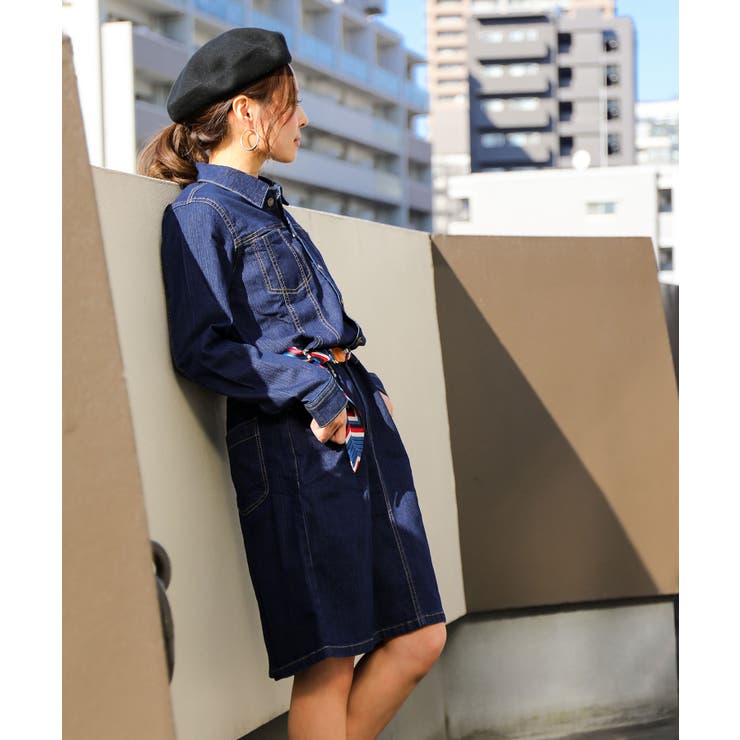 デニムワンピース レディース コンビネゾンワンピース 品番 Ft Fashion Letter ファッションレター のレディース ファッション通販 Shoplist ショップリスト
