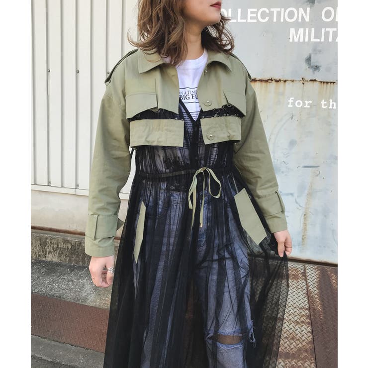 2way チュール ジレ 品番 Ft Fashion Letter ファッションレター のレディースファッション 通販 Shoplist ショップリスト