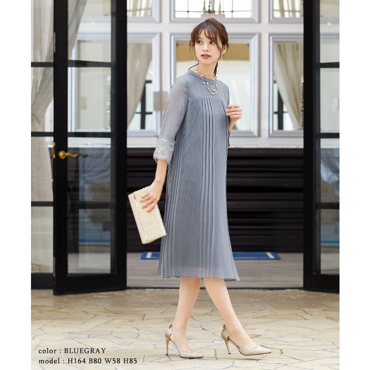 結婚式 プリーツ ワンピース 品番 Ft Fashion Letter ファッションレター のレディースファッション通販 Shoplist ショップリスト