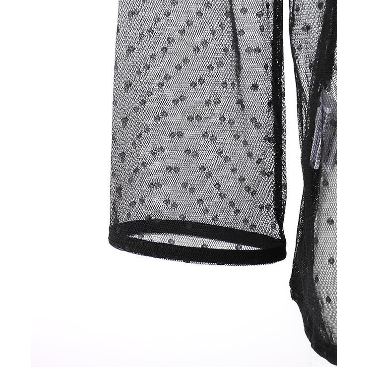 niana ニアナ ドットチュールシアートップス | Fashion Letter | 詳細画像5 