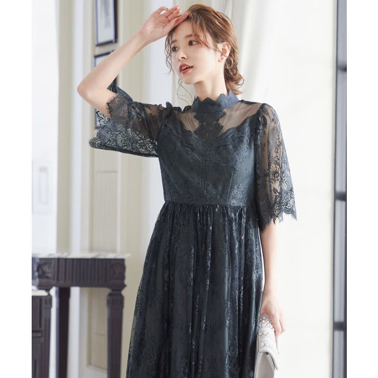 ❤️新品未使用タグ付❤️ niana パーティードレス 4L 結婚式 お呼ばれ niana ニアナ パーティードレス[品番：FT000005804]｜Fashion