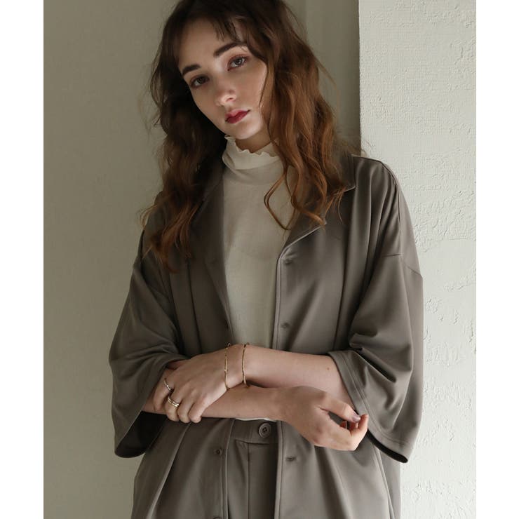 aity アイティ 高撥水オープンカラーシャツセットアップ（男女兼用） | Fashion Letter | 詳細画像20 