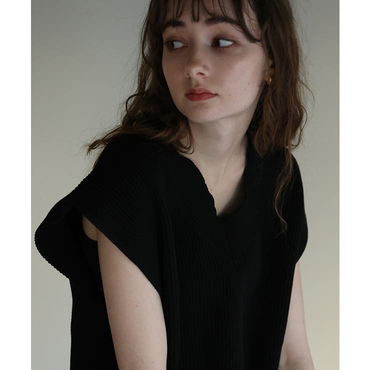 aity アイティ ニットベスト | Fashion Letter | 詳細画像17 