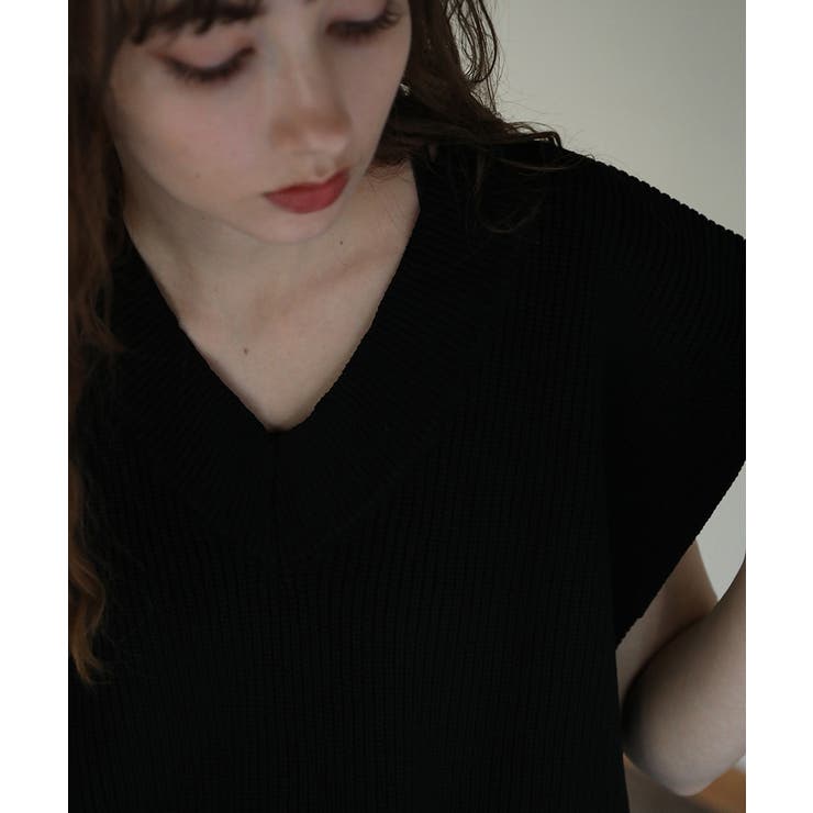 aity アイティ ニットベスト | Fashion Letter | 詳細画像18 