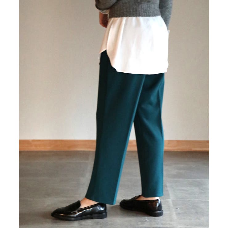 aity アイティ センタープレステーパードパンツ | Fashion Letter | 詳細画像11 