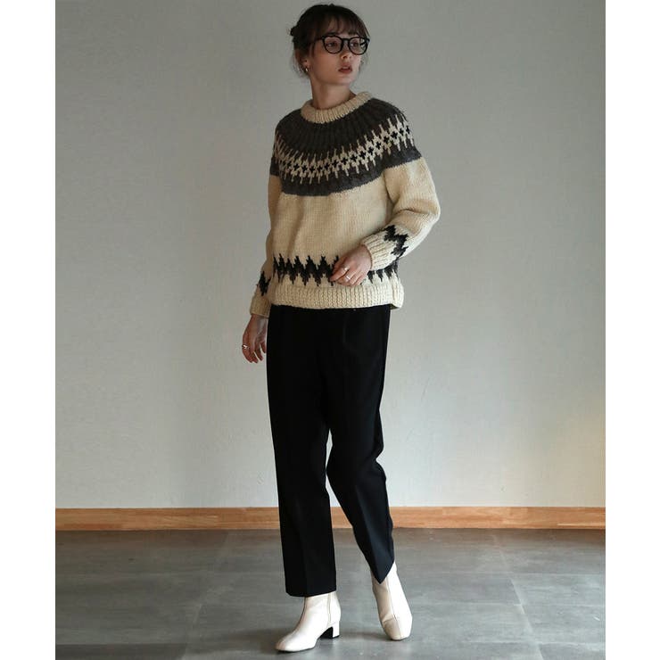 aity アイティ センタープレステーパードパンツ | Fashion Letter | 詳細画像15 