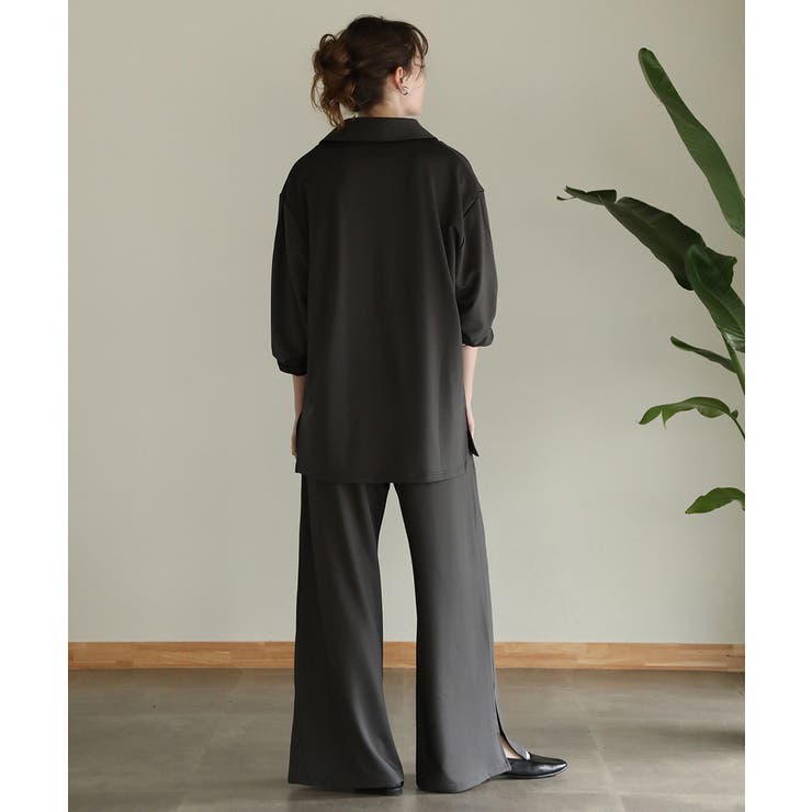 aity アイティ 高撥水テーラードカラーシャツセットアップ（男女兼用） | Fashion Letter | 詳細画像18 