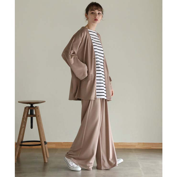 aity アイティ 高撥水ノーカラーシャツセットアップ（男女兼用） | Fashion Letter | 詳細画像8 