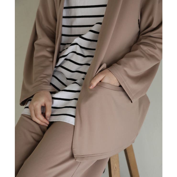 aity アイティ 高撥水ノーカラーシャツセットアップ（男女兼用） | Fashion Letter | 詳細画像11 