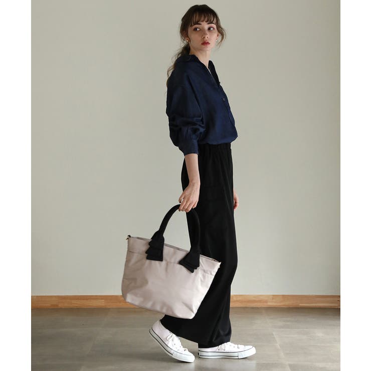 aity アイティ リボンハンドルナイロントートバッグ | Fashion Letter | 詳細画像2 