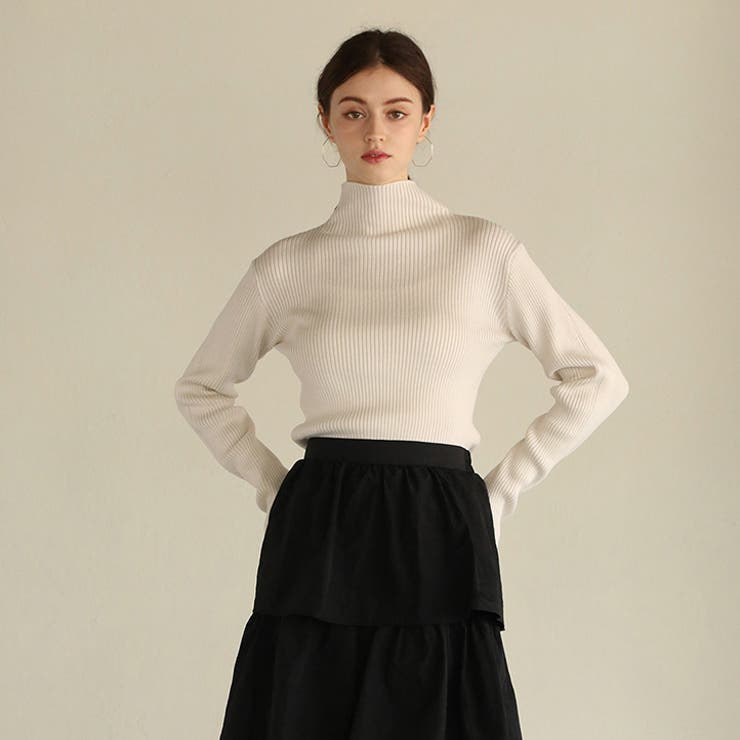 aity アイティ プレーティングリブニット | Fashion Letter | 詳細画像1 